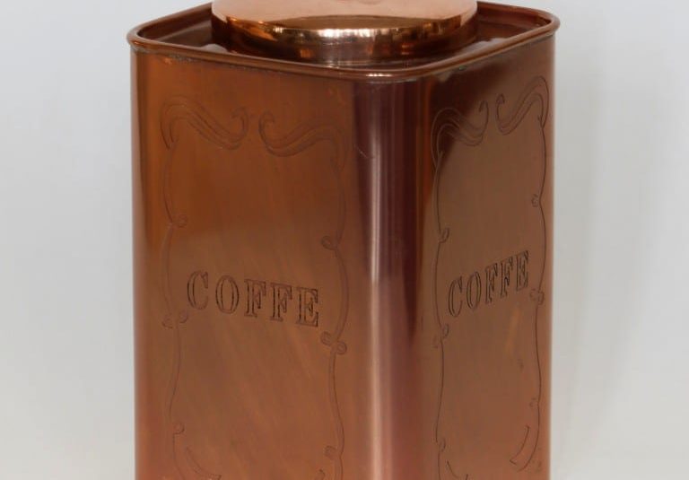 Recipiente “Coffee” en bronce de Landmark 126