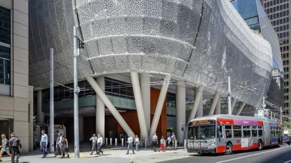 El núcleo del transporte es Salesforce Transit Center 2