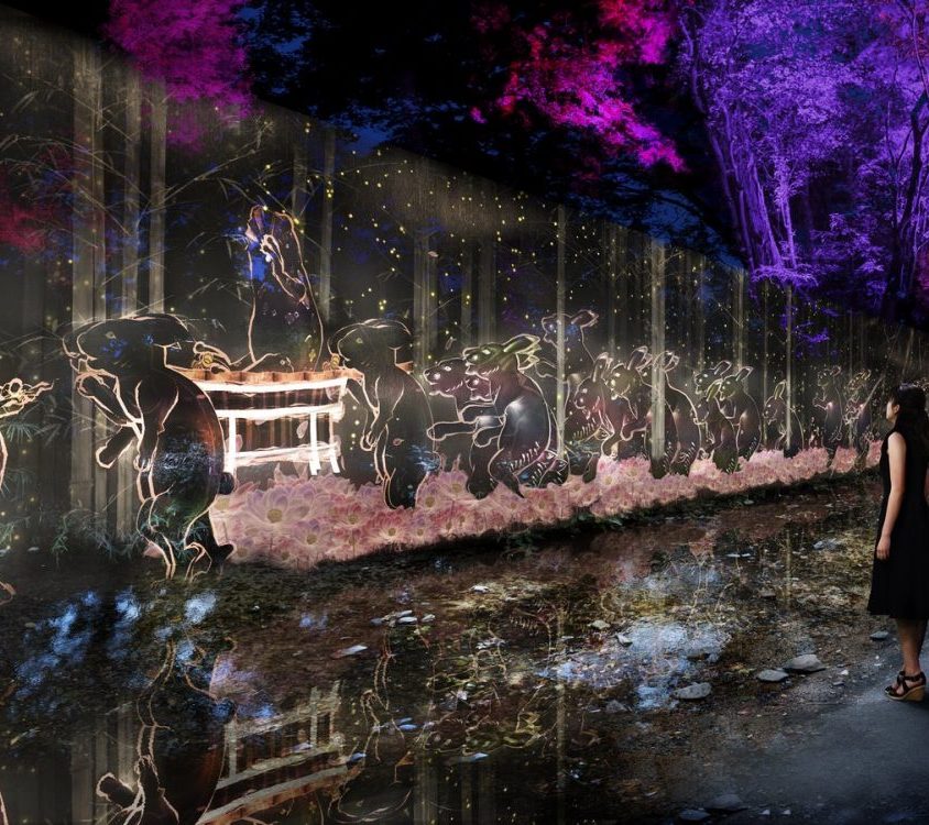 El bosque digitalizado del Santuario Shimogamo 8