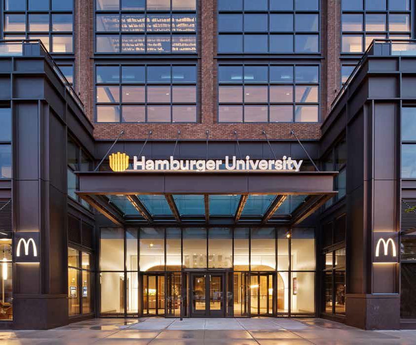 Las oficinas de la "Universidad de la Hamburguesa" 1