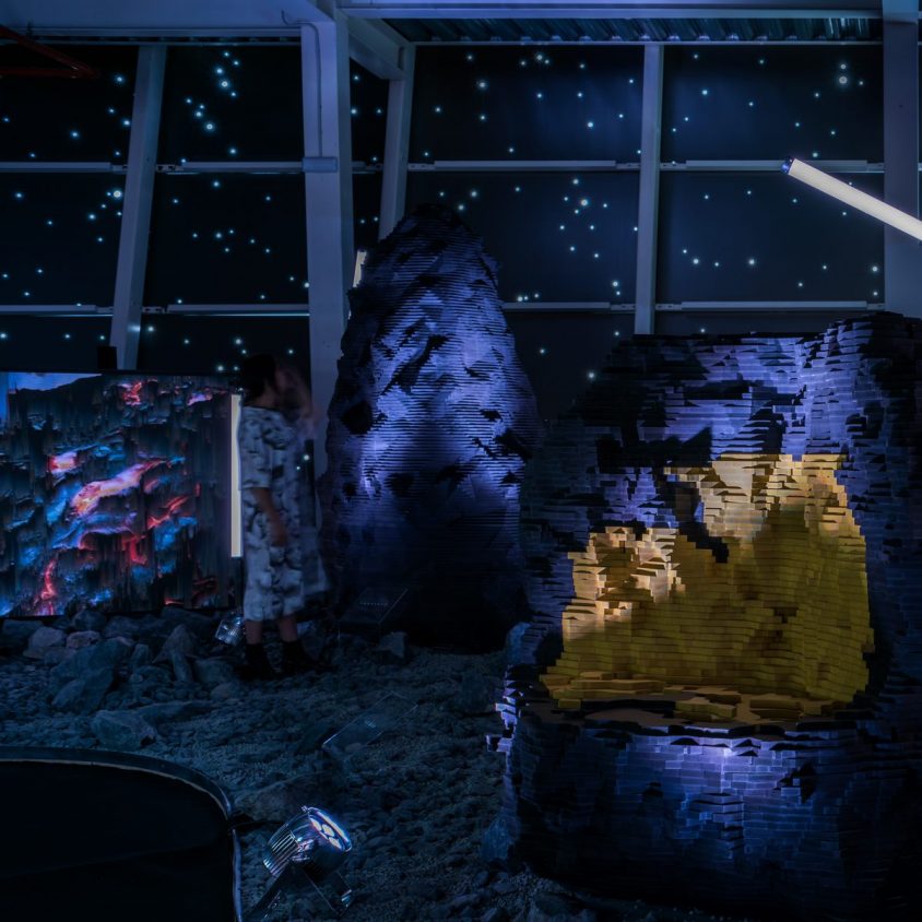 Los meteoritos recreados en MDF para Astral Bodies 7