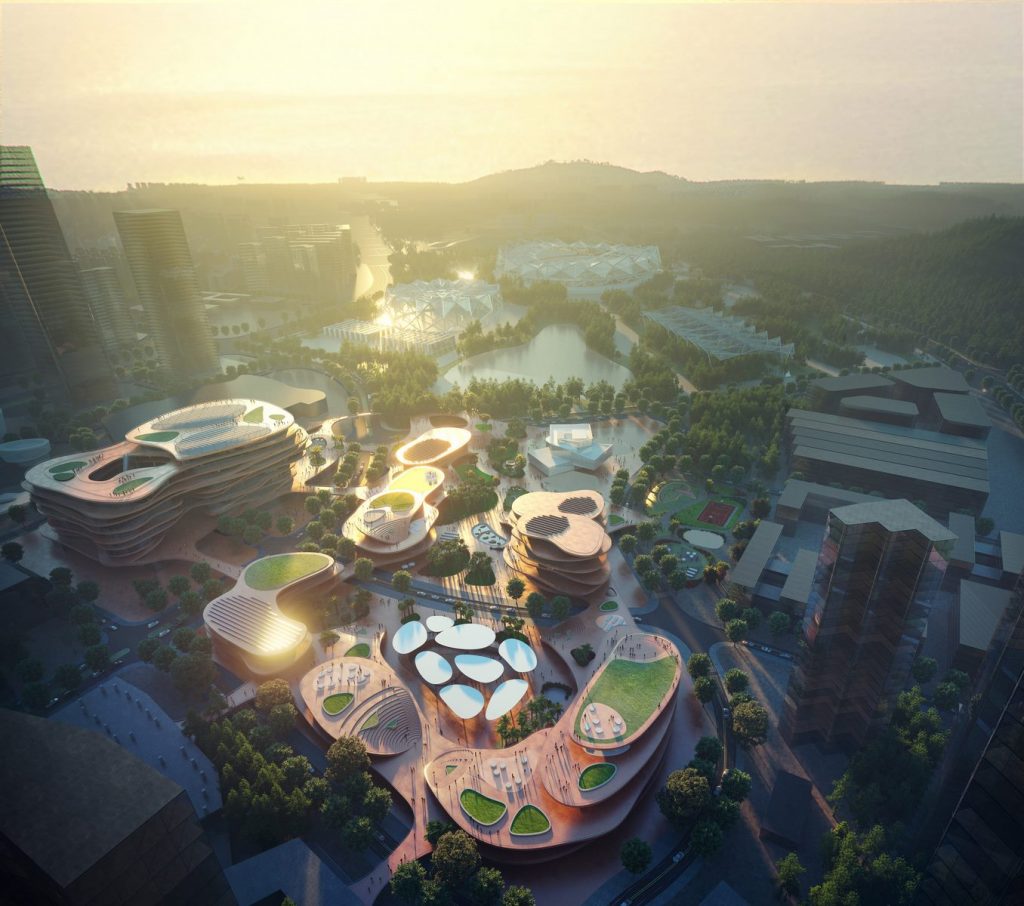 MVRDV gana la competencia con Shenzhen Terraces, una sala de estar urbana de varios niveles en Shenzhen, China 1