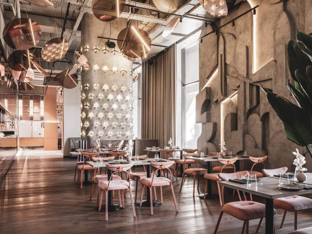 Café Polyot en Khodynka Field 1