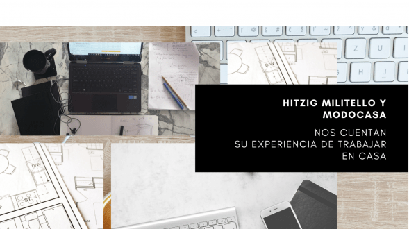 Nos acercamos (virtualmente) hasta la "home office" de Hitzig Militello y ModoCasa 8