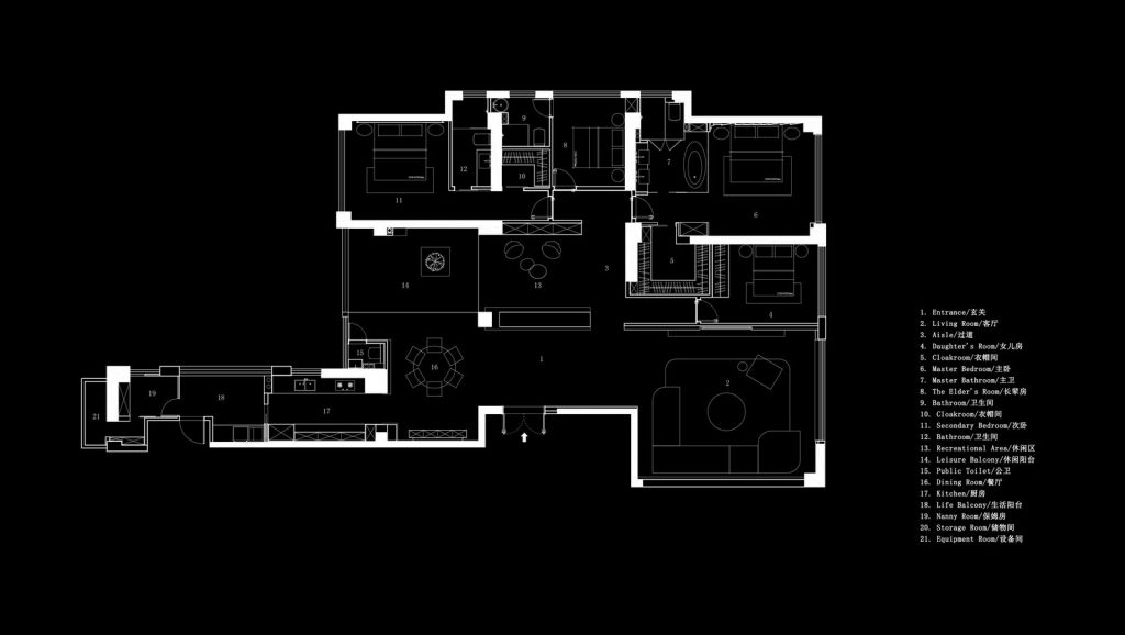 Una casa geométrica minimalista 29