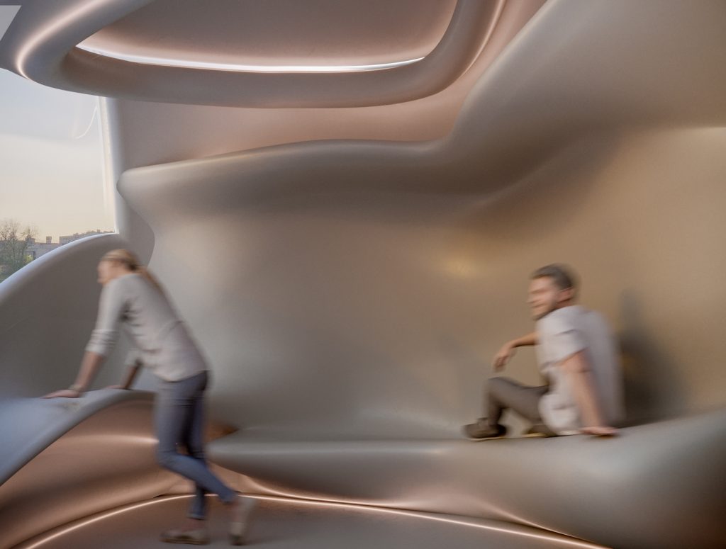 Oficina con vista al río: Co-working en el río Vístula, por Agnieszka Bialek 6