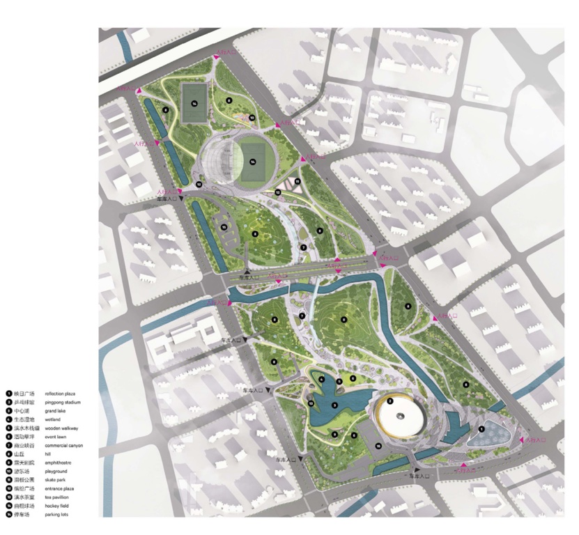 Archi-Tectonics remodela el futuro urbano y ecológico de Hangzhou con un plan maestro de 116 acres 31