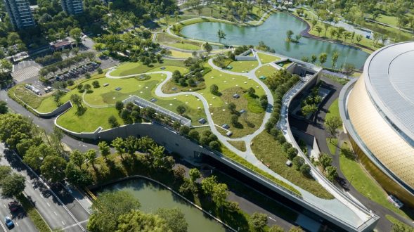 Archi-Tectonics remodela el futuro urbano y ecológico de Hangzhou con un plan maestro de 116 acres 36