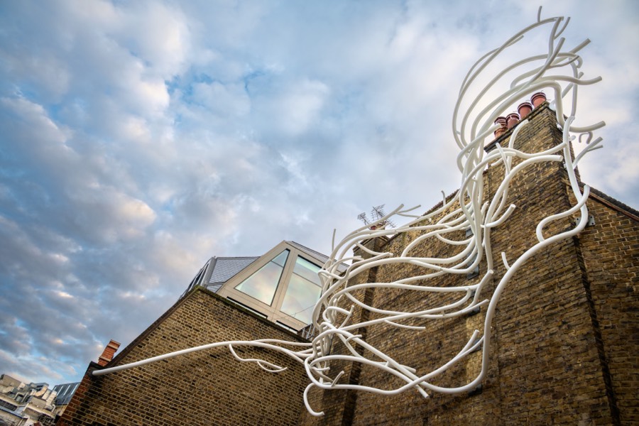 'Londres es un bosque': reconstruyendo la ciudad con una sorprendente escultura en el edificio Lucent de Piccadilly Circus 52
